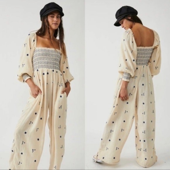 Free People Dhalia Jumpsuit 💫 - Picture 1 of 6